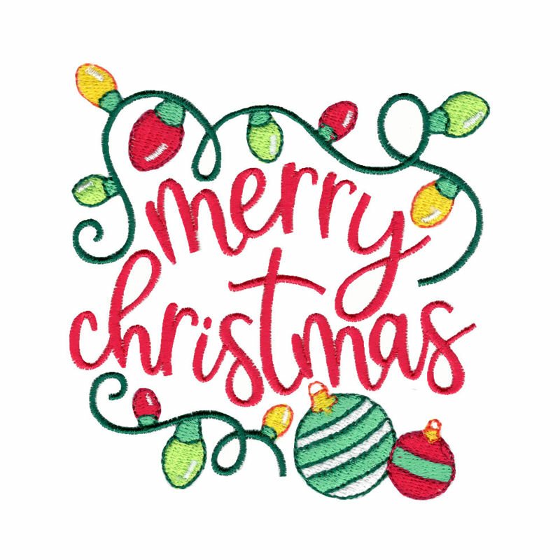 Merry Christmas Around The World Embroidery Designs 3