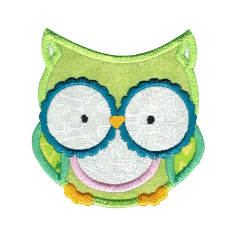 Adorable Owls Applique - 12 Machine Embroidery Designs 3