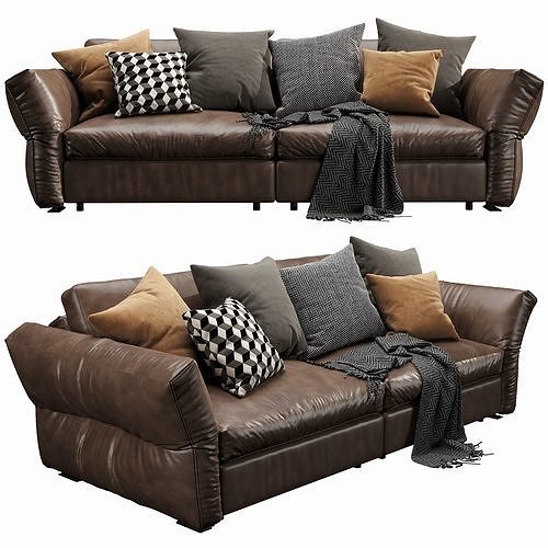 Flexform newbridge 3D model 2