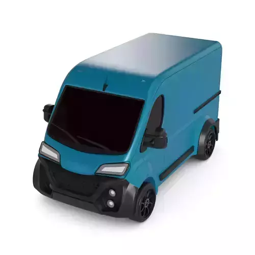 Delivery Van 3D model