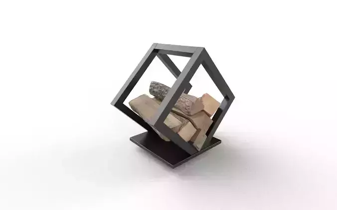 Fire Wood Set  M1-3 Low-poly 3D model