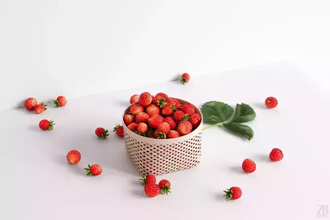 Strawberry 3D model