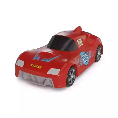Cars and action games Toy Car Low-poly 3D model