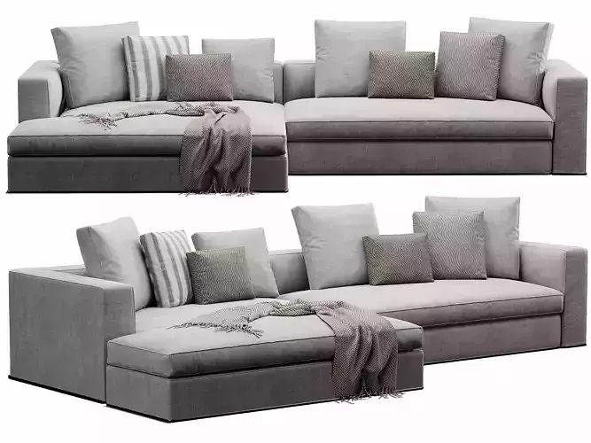 Powell Sofa 3D model