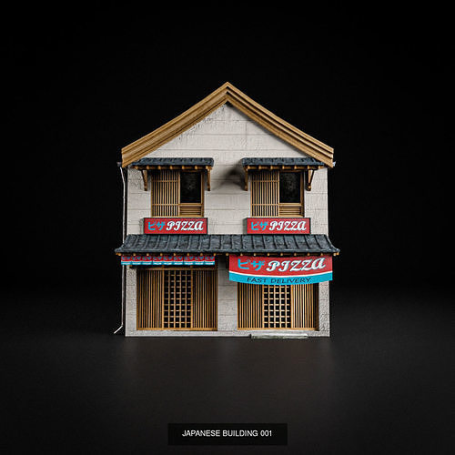 JAPANESE BUILDING PACK AND PROPS 2