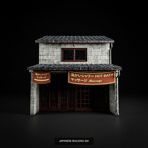 JAPANESE BUILDING PACK AND PROPS 3