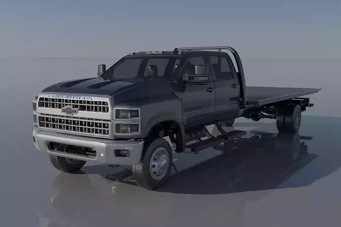 Chevrolet Silverado 5500 Tow Truck  3D print model