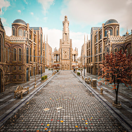 GRAND CAPITAL BUILDING SET Low-poly 3D model 2