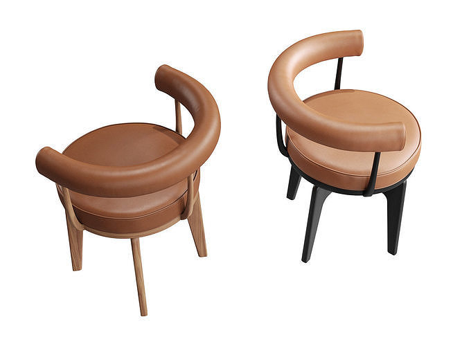 528 Indochine Armchair 3D model 3