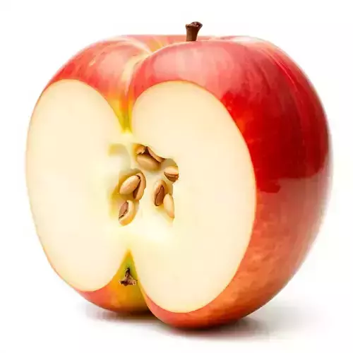 Red Apple Sliced model pack Low-poly 3D model 2