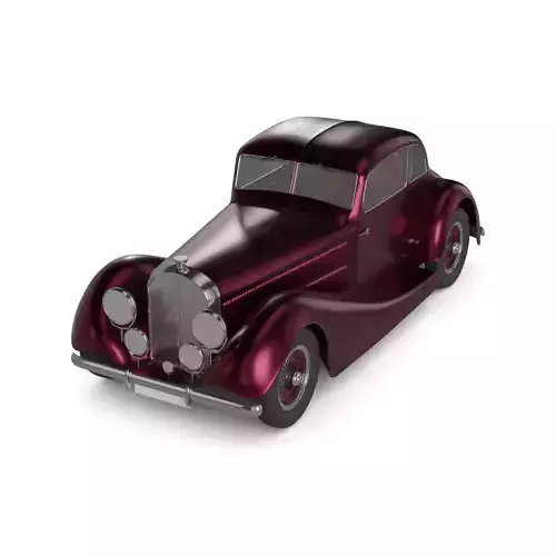 Coupe Car 3D model