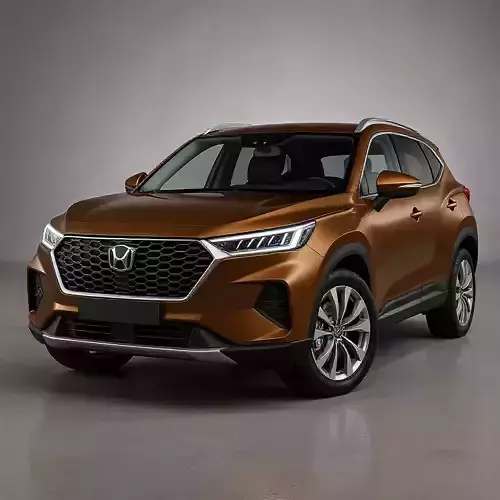 Bronze Compact SUV 3D model