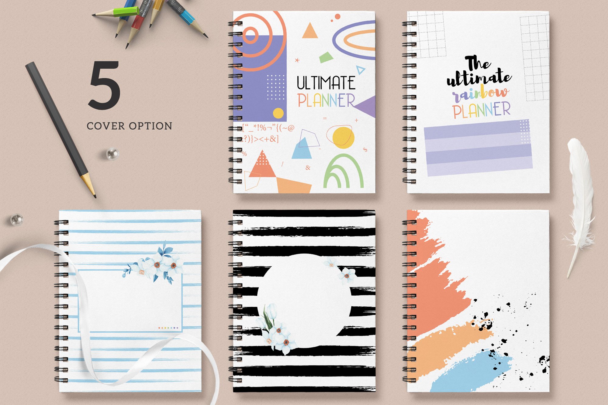 The Ultimate Planner Rainbow Pack 3