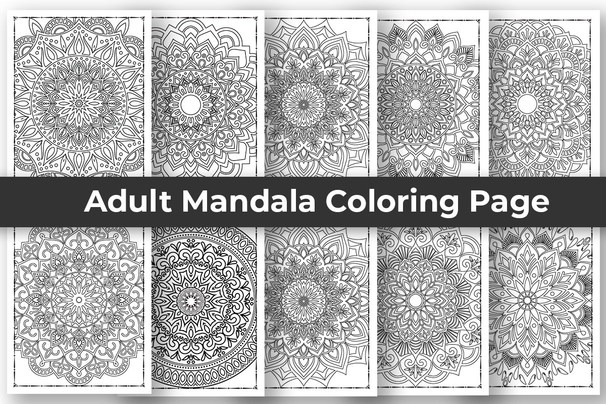 150 Mandala Coloring Page Bundle for KDP 2