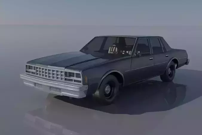 Chevrolet Impala 1977 3D print model