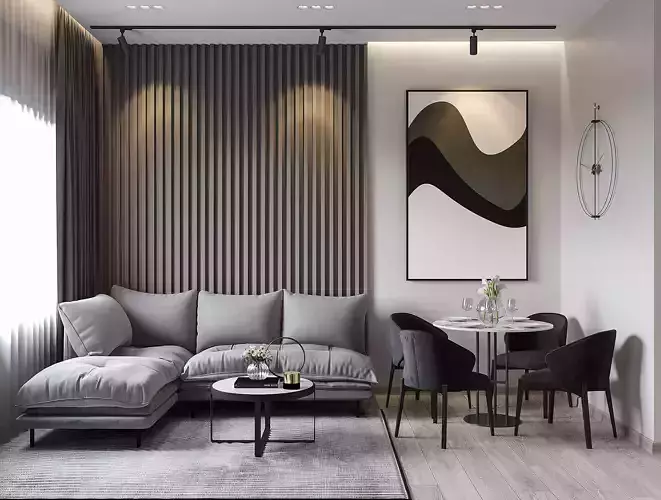 Interior scene 3D model