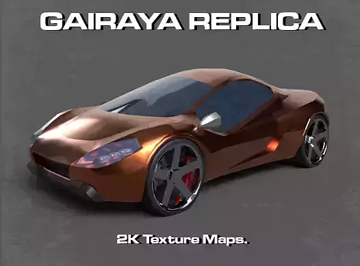 GARAIYA REPLICA Low-poly 3D model