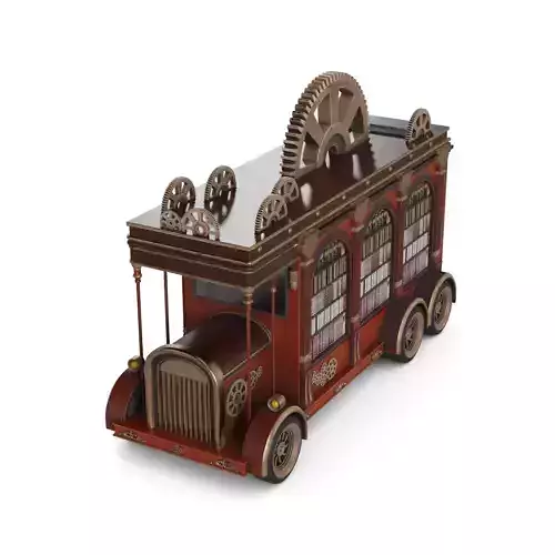 Mobile Library 3D model