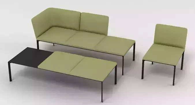 Lapalma Add Seating Set 3D model