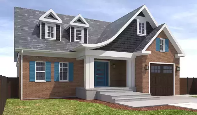 House-072 3D model