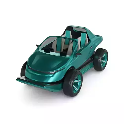 Amphibious Car 3D model