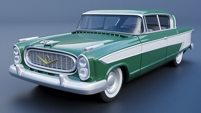 Nash Ambassador 1957 3D print model 3