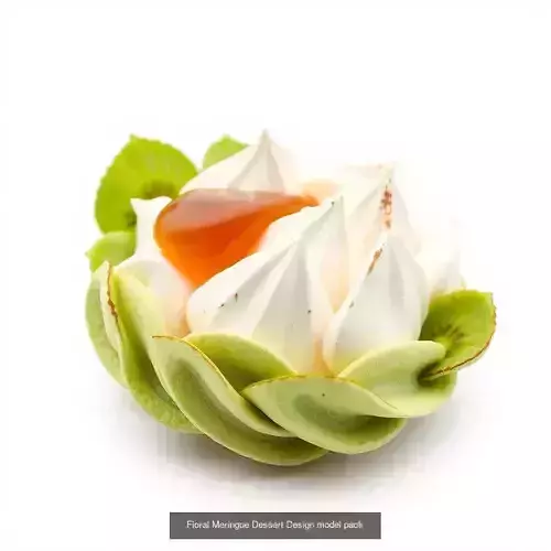 Exquisite Meringue Masterpieces 3D Model Pack