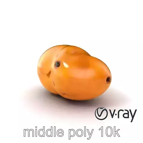 Realistic Potato Model Pack Low-poly 3D model