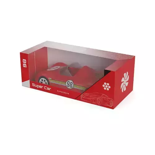Cars and action games Toy Car Low-poly 3D model