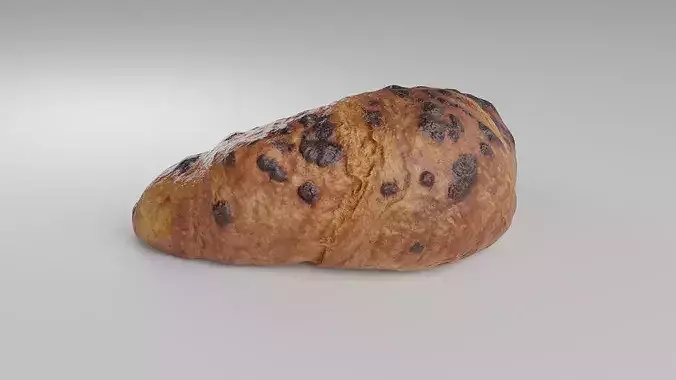 Croissant 3D model 3
