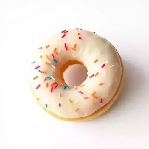 Sprinkle Donut Model Pack Low-poly 3D model 2