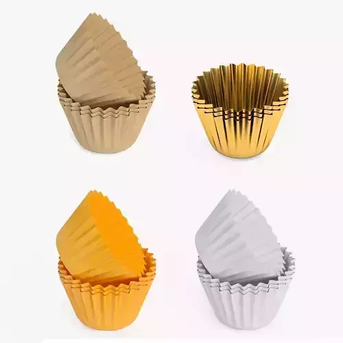 Cupcake Mould 3D Model Pack
