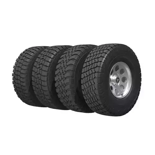 Generic off-road Tire pack 3D model