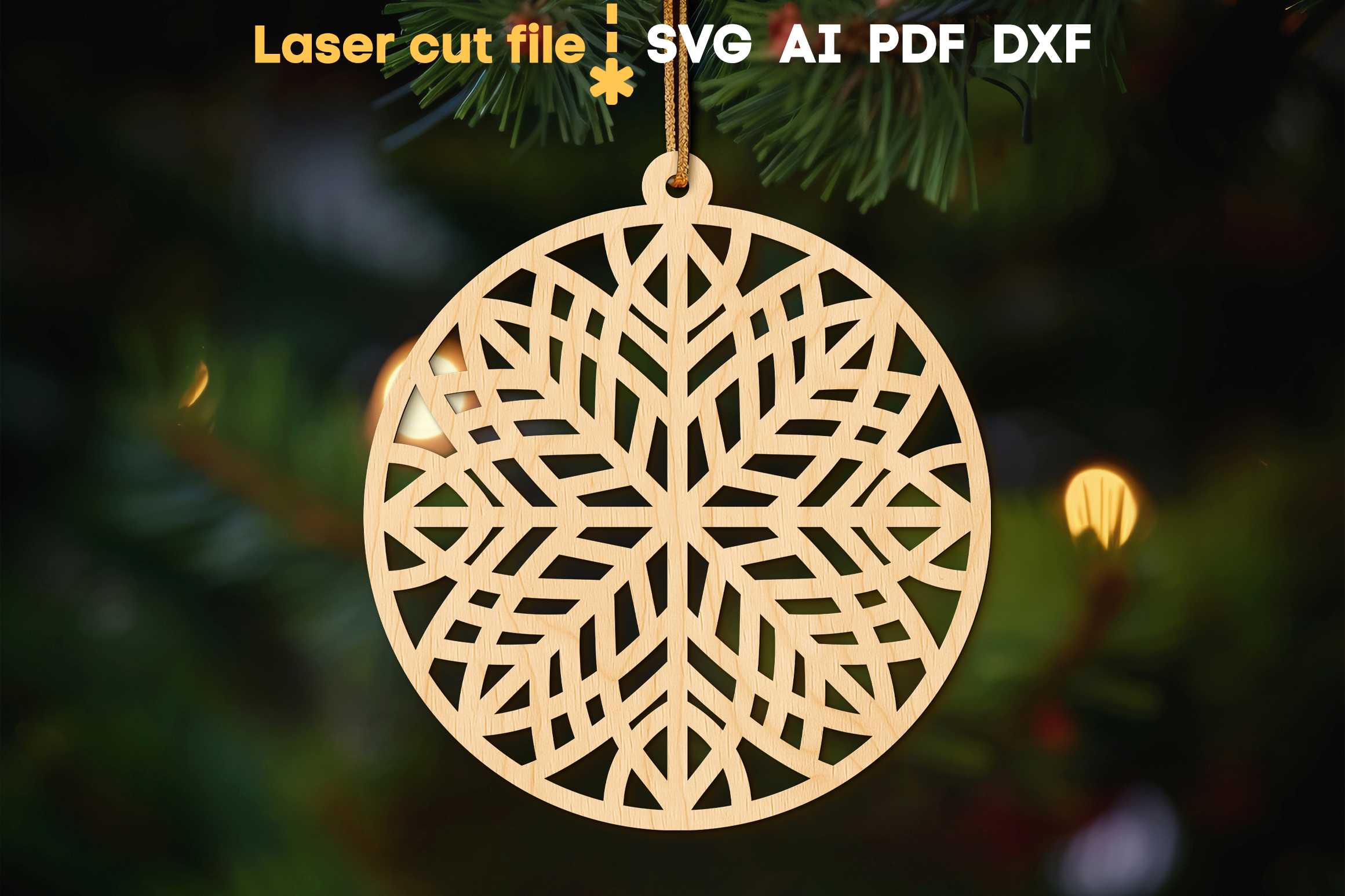 Christmas Tree Toys Bundle SVG laser cut file for Glowforge 2