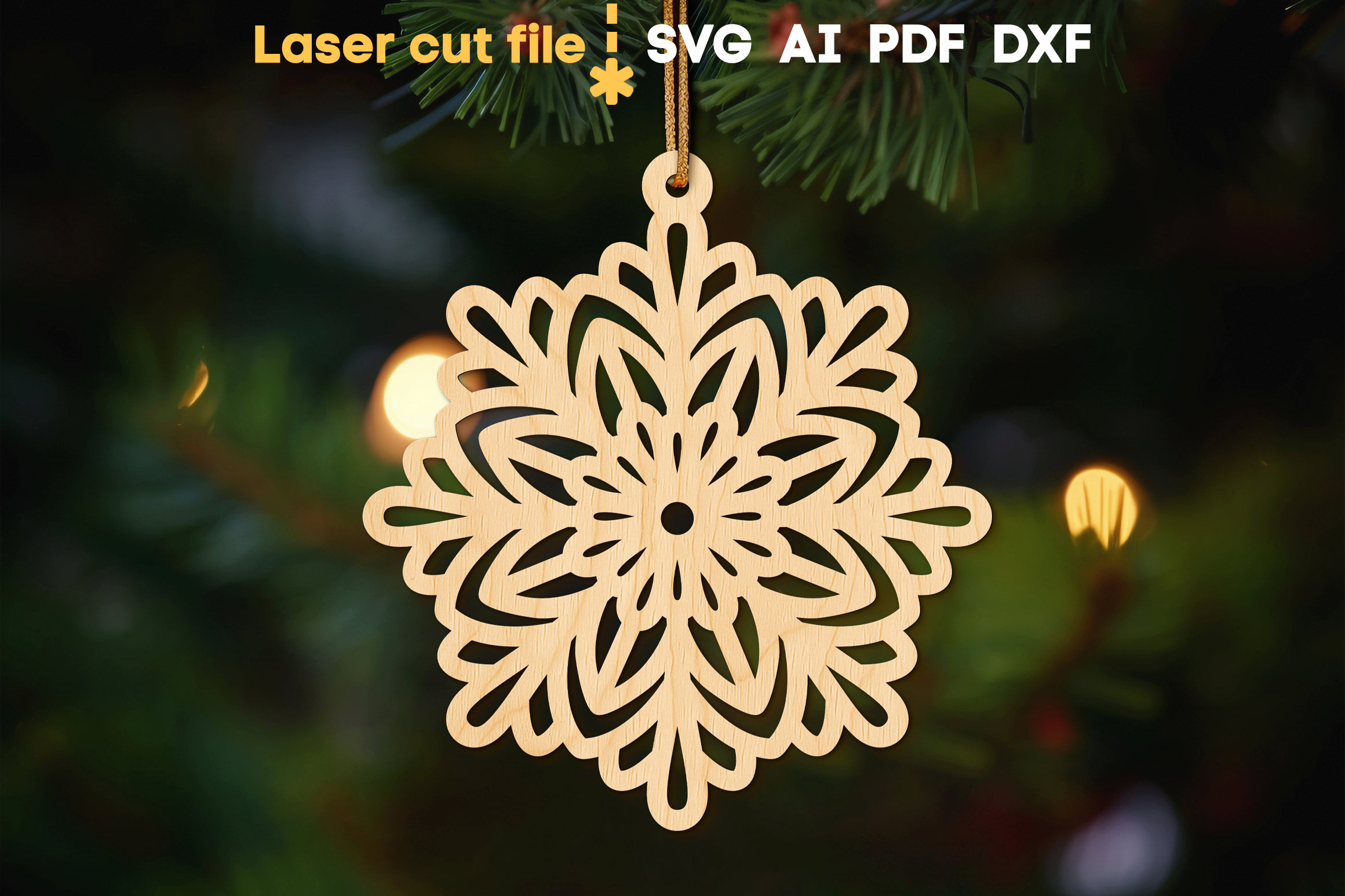 Christmas Tree Toys Bundle SVG laser cut file for Glowforge 3