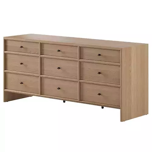 Analisa Furniture Set by Four Hands 3D model 2