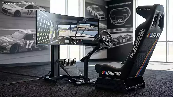 Playseat Evolution PRO NASCAR Racing Simulator 3D model 2