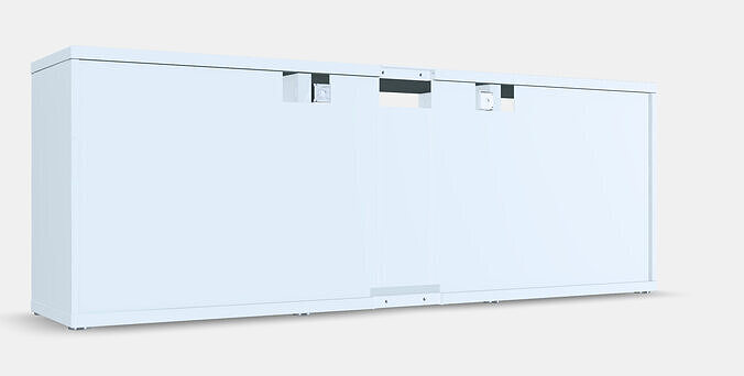 BESTA TV bench 39 3D model 3