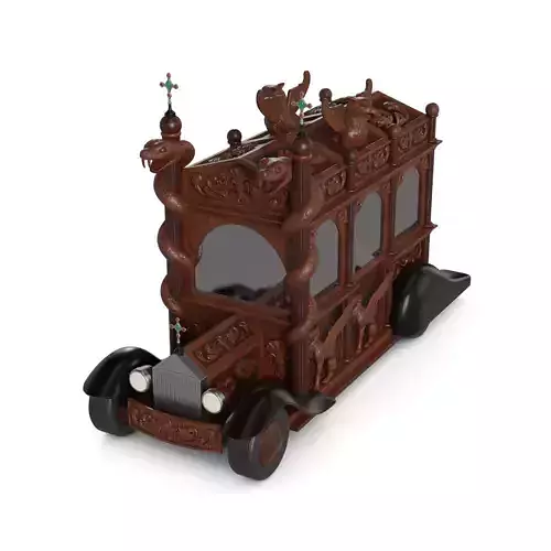 Hearse 3D model